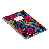 Liebliche süße Blume und Rose Notizblock (Rechte Seite)