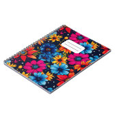 Liebliche süße Blume und Rose Notizblock (Linke Seite)