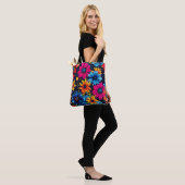 Liebliche süße Blume und Rose Tasche (Am Model)
