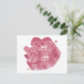 Liebliche Tage / Postkarte (Stehend Vorderseite)