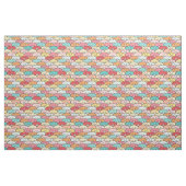 Liebliche Tiermuster für Kinder l Rosa Schweine bl Stoff (Fat Quarter (45,7 x 55,9 cm))