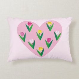 Liebliche Tulpen. Dekokissen