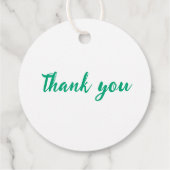 Liebliche Tulpen. Gastgeschenkanhänger Geschenkanhänger (Rückseite)