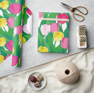 Liebliche Tulpen. Geschenkpapier