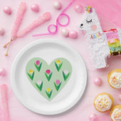 Liebliche Tulpen. Pappteller (Party)