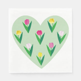 Liebliche Tulpen. Serviette