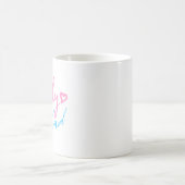 Liebliche und freundliche Typografie Kaffeetasse (Mittel)