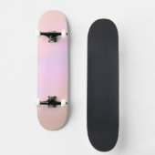 Liebliche verwobene Farben von Pastell Skateboard (Vorderseite)