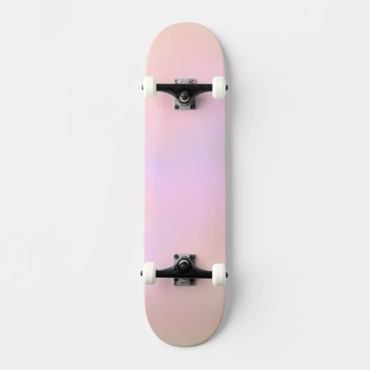 Liebliche verwobene Farben von Pastell Skateboard (Vorderseite)