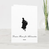 Liebliche Viktorianische Teekarte Karte (Rückseite)