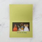 Liebliche VogelGeburtstagskarte Karte (Innenseite)