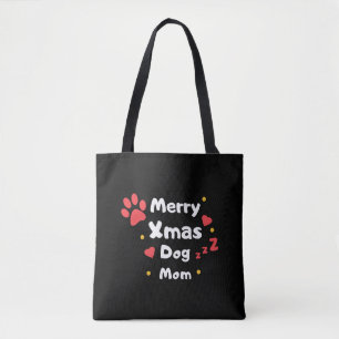 Liebliche Weihnachtshunde-Mama Tasche