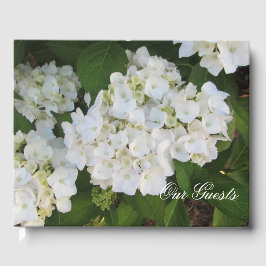 Liebliche White Hydrangeas Gästebuch