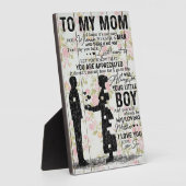 Liebliche Zitate meiner Mama, Mama vorhanden Fotoplatte (Seite)