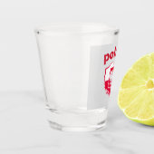 Lieblicher Adlerpolan Schnapsglas (Links)