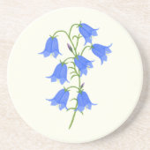 Lieblicher Bluebells Stone Untersetzer (Vorne)