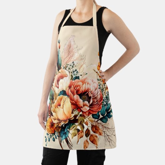 Lieblicher Boho Fall Bouquet Schürze (InSitu)