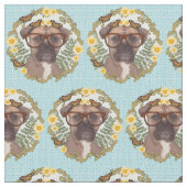 Lieblicher Boxer Dog Stoff (Nahaufnahme)