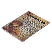 Lieblicher Brief an Ehemann | Liebliches Geschenk  Notizblock (Linke Seite)