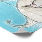 Lieblicher Brief an meine Tochter, liebliches Gesc Poster (Ecke)