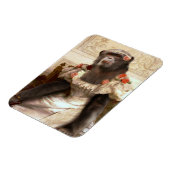 Lieblicher Chimp in Gown Magnet (Linke Seite)
