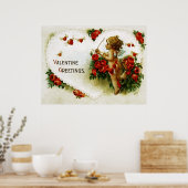 Lieblicher Cupid Poster (Küche)