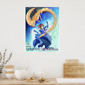 Lieblicher Dämon: Demonic-Sensenmann Chronicles Po Poster (Küche)