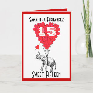 Lieblicher Elefant, Fünfzehn Karte