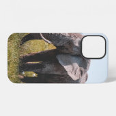 LIEBLICHER ELEFANT iPhone HÜLLE (Rückseite (Horizontal))