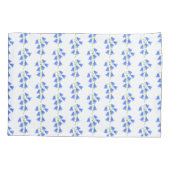 Lieblicher Fall Bluebells Pillow Kissenbezug (Rückseite)