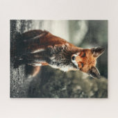 Lieblicher Fox Wildwald Puzzle (Horizontal)