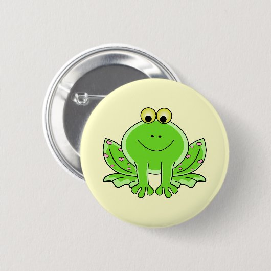 Lieblicher Frog Button (Vorne & Hinten)