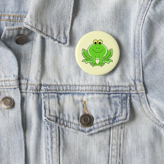 Lieblicher Frog Button (Beispiel)