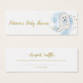 Lieblicher Ghost Halloween Baby Duschdusche Windel (Vorne & Hinten)