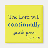 Lieblicher Gott wird mit dir Magnet (Vorne)