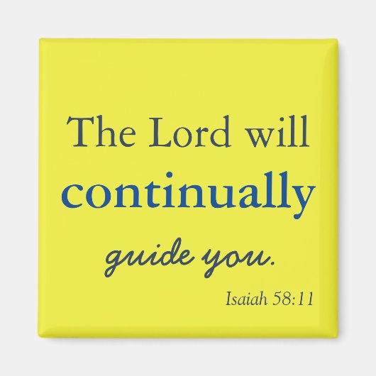 Lieblicher Gott wird mit dir Magnet (Vorne)