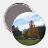 Lieblicher Herbsttag... Magnet (Vorderseite/Rückseite)