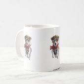 Lieblicher Hund Kaffeetasse (Vorderseite Links)