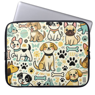 Lieblicher Hund Laptop-Sieb Laptopschutzhülle