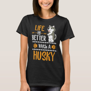 Lieblicher Husky für Sibirier T-Shirt
