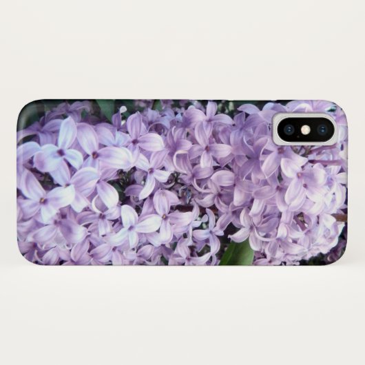 Lieblicher iPhone-Fall von Lilacs Case-Mate iPhone Hülle (Rückseite (Horizontal))