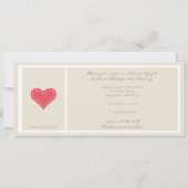 Lieblicher Islam Aqiqah Babyankündigung Einladung (Rückseite)