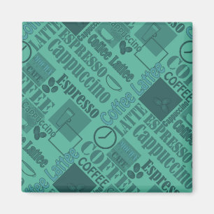 Lieblicher Kaffee Magnet