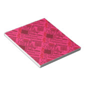 Lieblicher Kaffee Notizblock (angewinkelt)