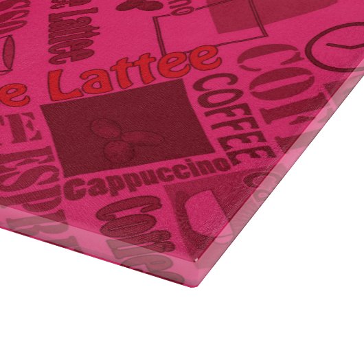 Lieblicher Kaffee Schneidebrett (Ecke)