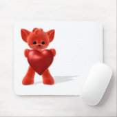 Lieblicher kleiner Fuchs Mousepad (Mit Mouse)