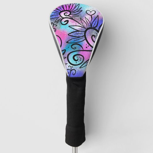 Lieblicher kleiner Vogel Golf Headcover (Vorderseite)
