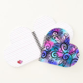 Lieblicher kleiner Vogel Notizblock (Innenseite)