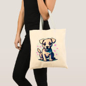 Lieblicher Labrador Tragetasche (Vorderseite (Produkt))