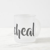 Lieblicher Name Mattglastasse (VorderseiteRechts)